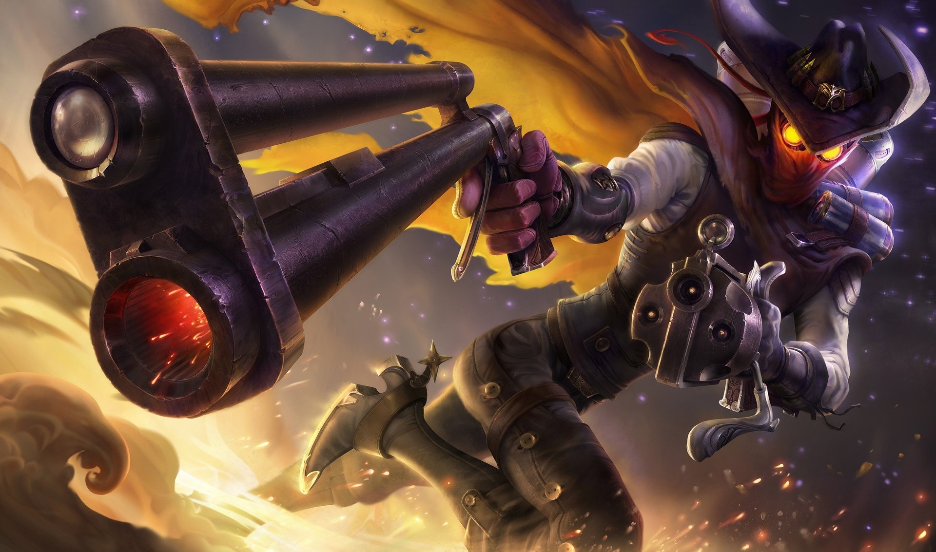 Download Jhin (League Of Legends) Video Game League Of Legends HD Wallpaper by Andrew Theophilopoulos