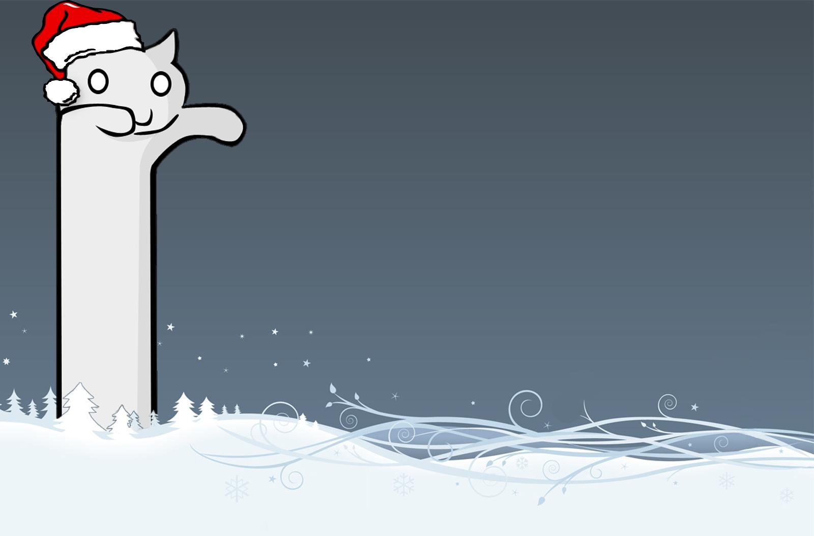 Download Cat Santa Hat Holiday Christmas Christmas Cat Wallpaper