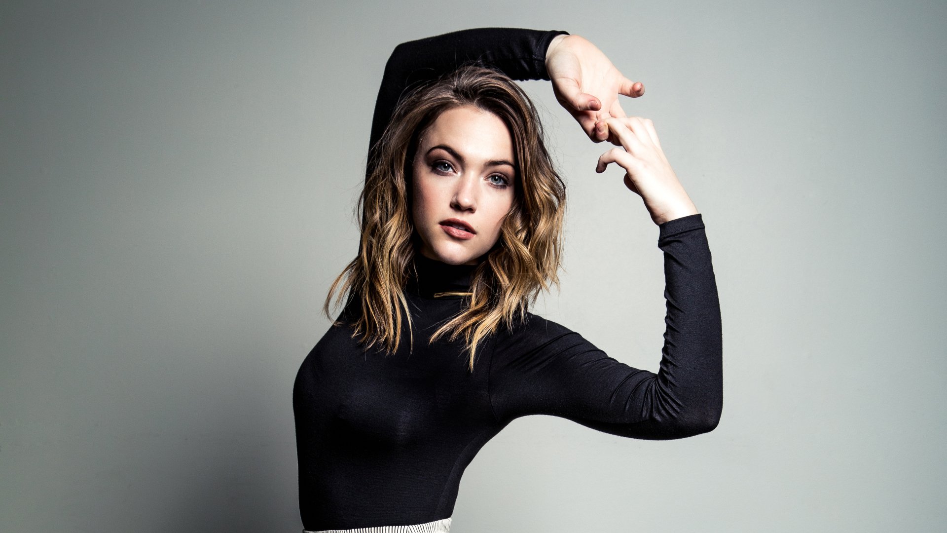 Download Blue Eyes Brunette American Actress Celebrity Violett Beane 4k  Ultra HD Wallpaper