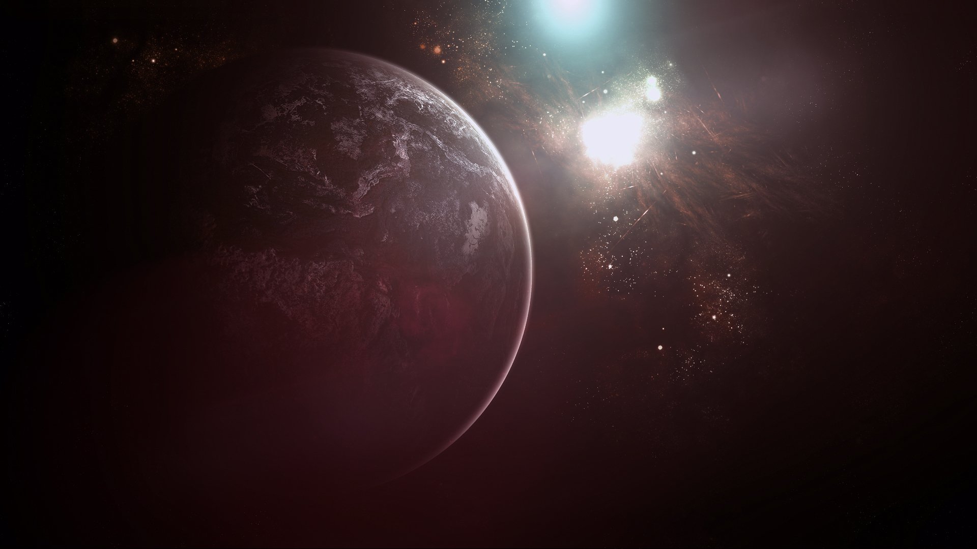Download Sci Fi Planet HD Wallpaper by Hardii