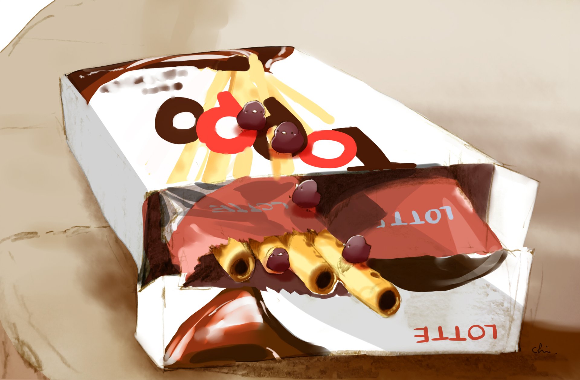 Download Anime Food HD Wallpaper by チャイ