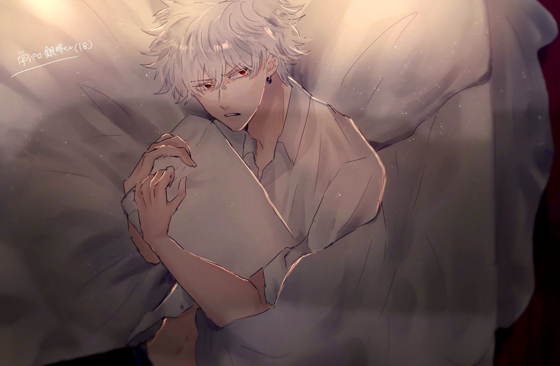 Download Gintoki Sakata Anime Gintama HD Wallpaper by めと