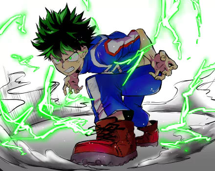 Izuku Midoriya Anime My Hero Academia HD Desktop Wallpaper | Background Image