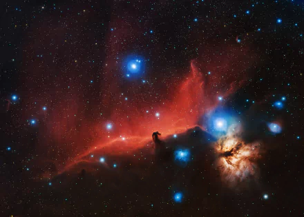 horsehead nebula star space Sci Fi nebula HD Desktop Wallpaper | Background Image