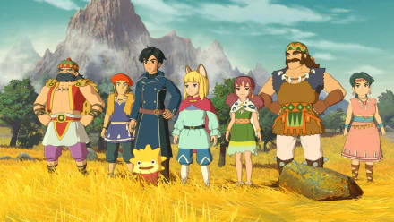 black hair blonde Ni No Kuni video game Ni no Kuni II: Revenant Kingdom HD Desktop Wallpaper | Background Image
