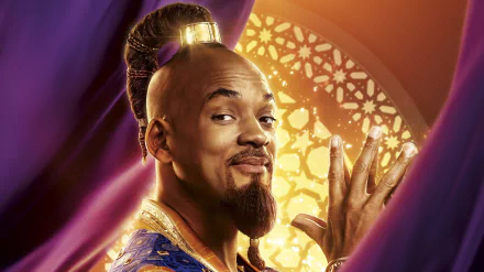 Will Smith movie Aladdin (2019) HD Desktop Wallpaper | Background Image