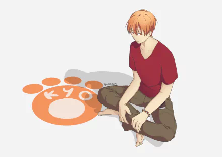 Kyo Sohma Anime Fruits Basket HD Desktop Wallpaper | Background Image