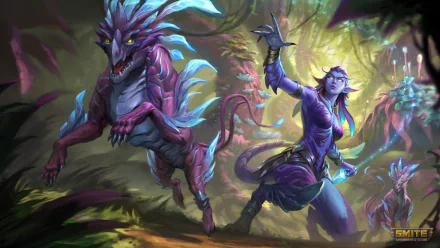 Bastet (Smite) video game Smite HD Desktop Wallpaper | Background Image