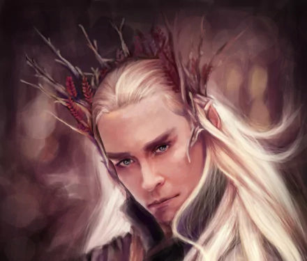 Thranduil movie The Hobbit: The Desolation Of Smaug HD Desktop Wallpaper | Background Image