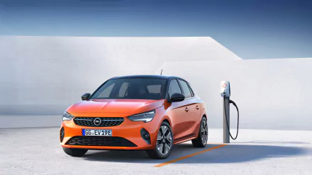 compact car orange car car opel vehicle Opel Corsa HD Desktop Wallpaper | Background Image