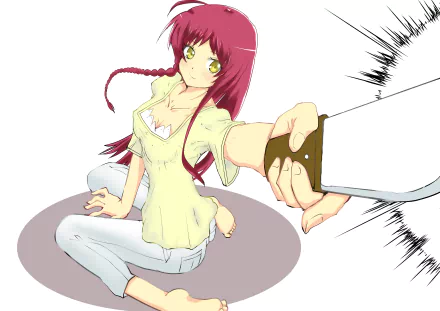 Emi Yusa Anime The Devil Is a Part-Timer! HD Desktop Wallpaper | Background Image