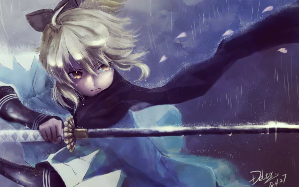 Okita Souji Anime Fate/Grand Order HD Desktop Wallpaper | Background Image