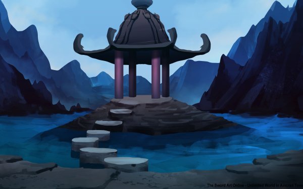 Anime Original Mountain HD Wallpaper | Background Image