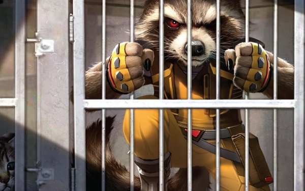 Comics Rocket Raccoon Guardians of the Galaxy HD Wallpaper | Background Image