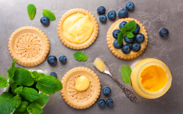 tart blueberry still life food dessert HD Desktop Wallpaper | Background Image
