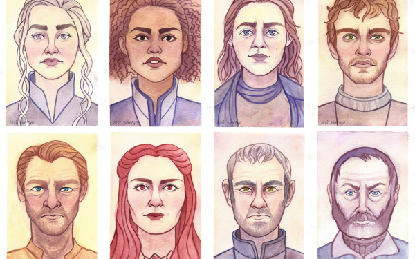 TV Show Game Of Thrones Daenerys Targaryen Missandei Yara Greyjoy Theon Greyjoy Jorah Mormont Melisandre Stannis Baratheon Davos Seaworth HD Wallpaper | Background Image