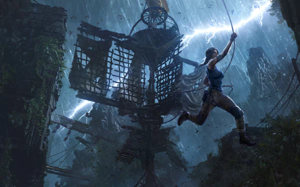 Lara Croft video game Shadow of the Tomb Raider HD Desktop Wallpaper | Background Image