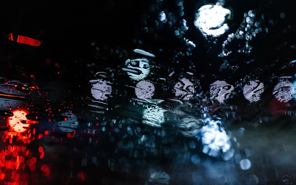 bokeh water drop photography raindrops HD Desktop Wallpaper | Background Image