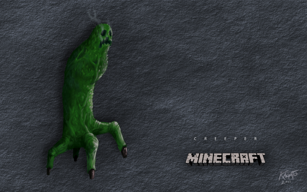 Video Game Minecraft Creeper HD Wallpaper | Background Image