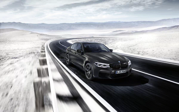 black car car BMW vehicle BMW M5 HD Desktop Wallpaper | Background Image