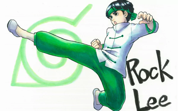 Rock Lee Anime Naruto HD Desktop Wallpaper | Background Image