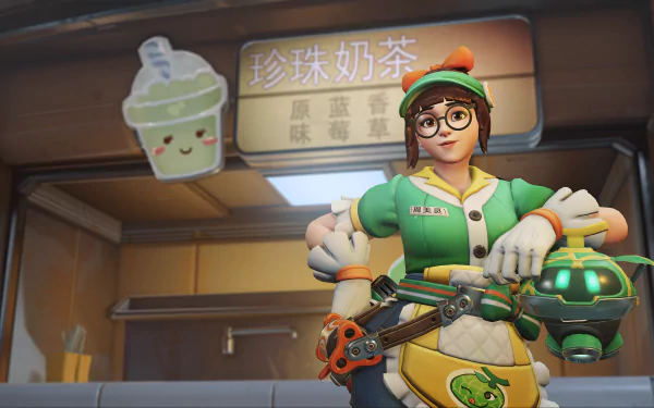 Mei (Overwatch) video game Overwatch HD Desktop Wallpaper | Background Image