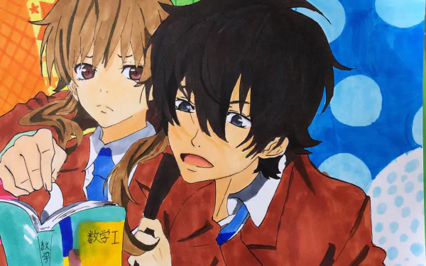 Shizuku Mizutani Haru Yoshida Anime My Little Monster HD Desktop Wallpaper | Background Image