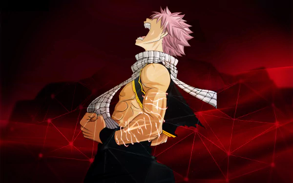 Natsu Dragneel Anime Fairy Tail HD Desktop Wallpaper | Background Image