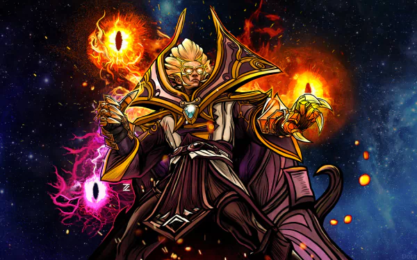 Invoker (DotA 2) video game DotA 2 HD Desktop Wallpaper | Background Image