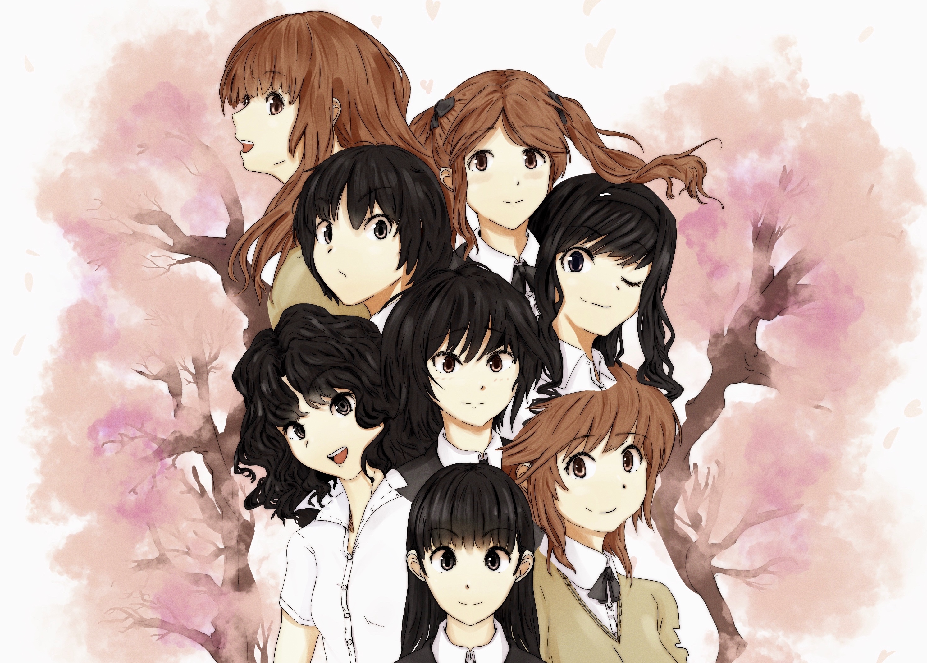 Anime Amagami HD Wallpaper by OSUKITHI