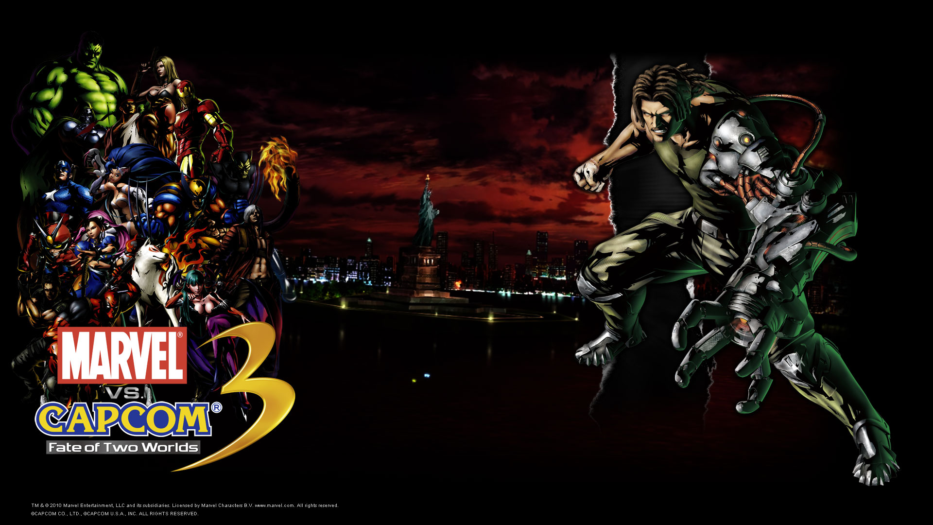 Video Game Marvel vs. Capcom 3: Fate of Two Worlds HD Wallpaper | Background Image