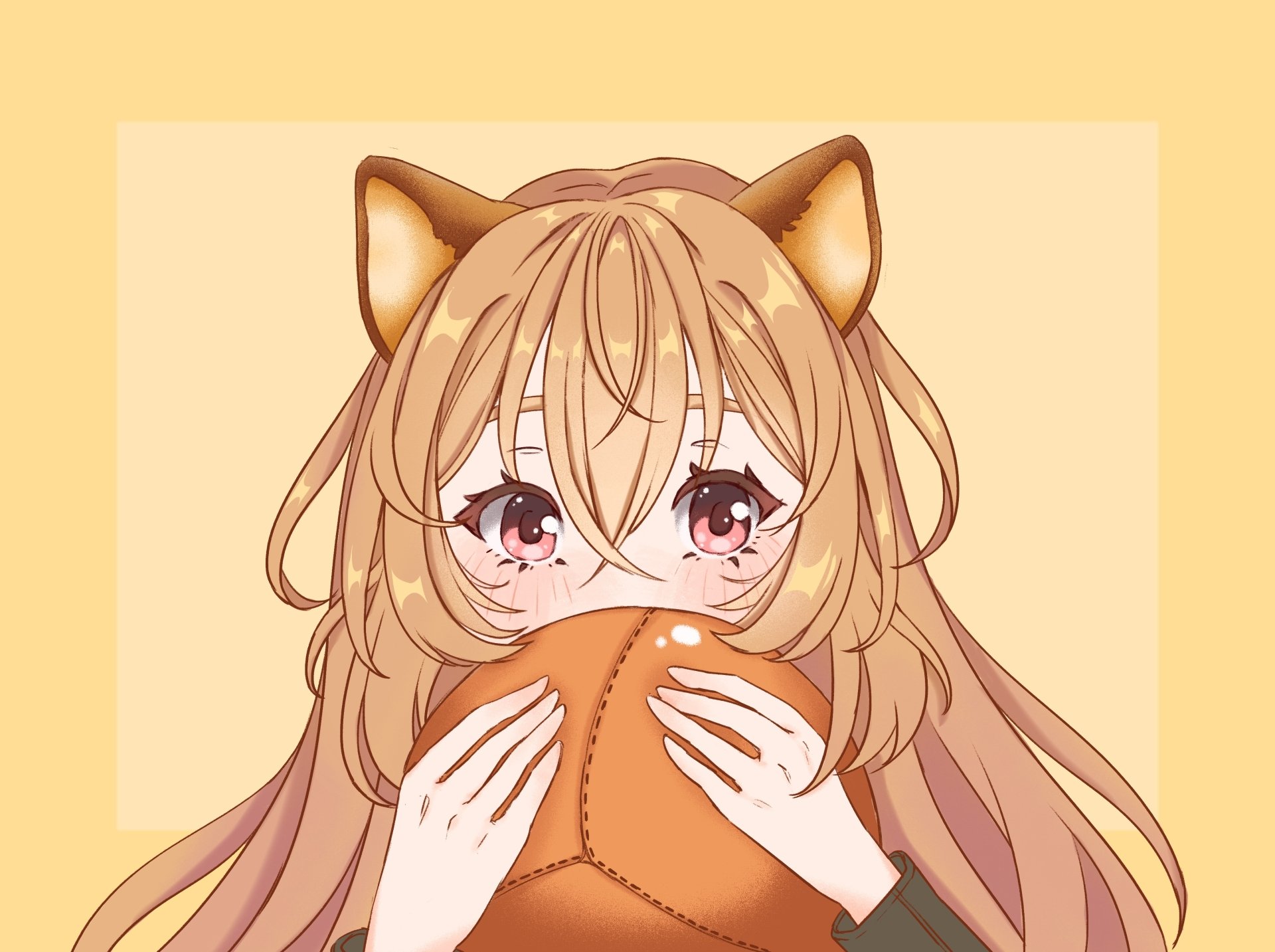 Raphtalia from The Rising of the Shield Hero anime, featured in a 4K Ultra HD PC desktop wallpaper with soft colors and detailed anime-style art.