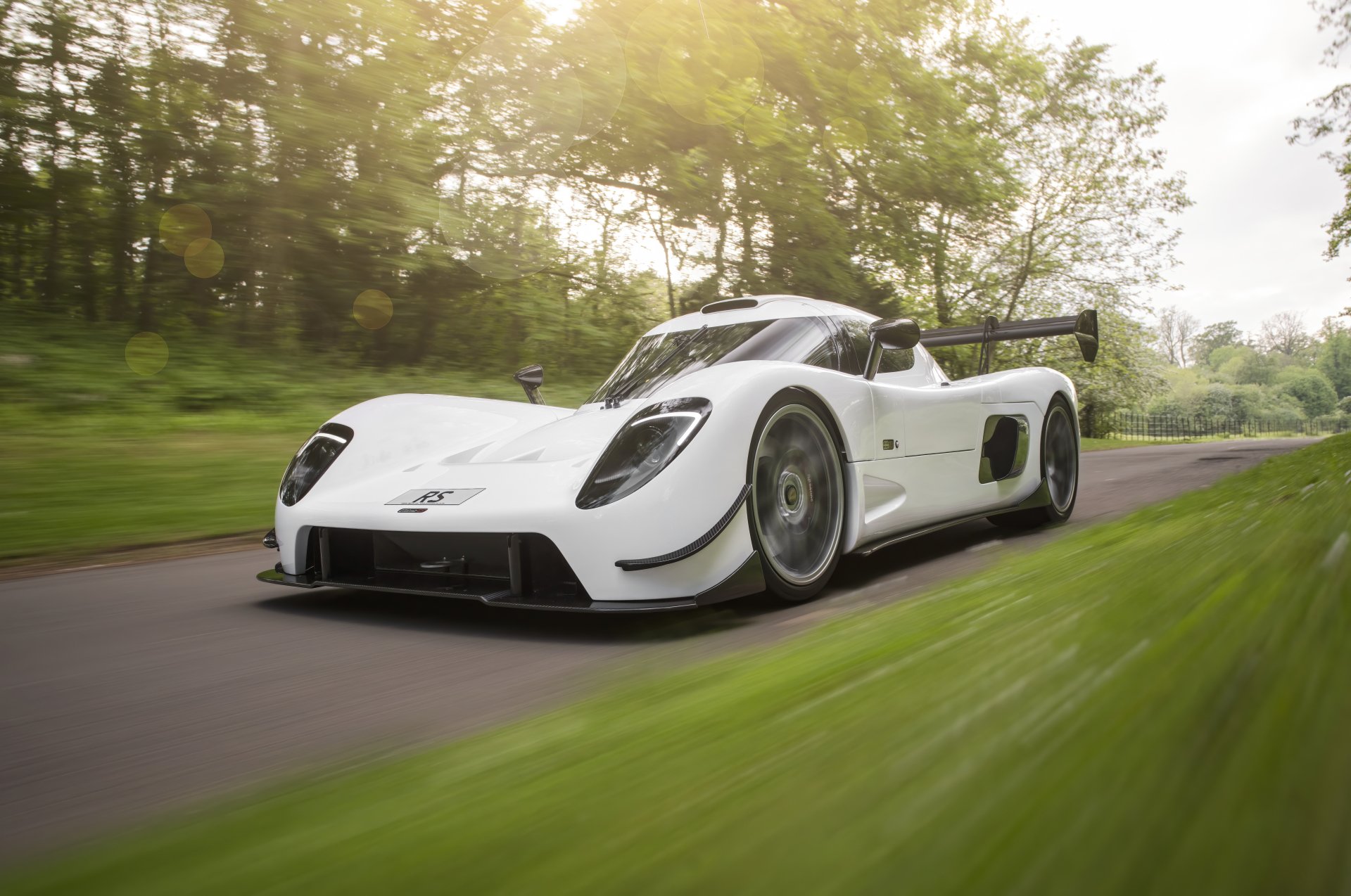 Download Supercar White Car Car Ultima Sports Vehicle Ultima RS 4k Ultra HD Wallpaper