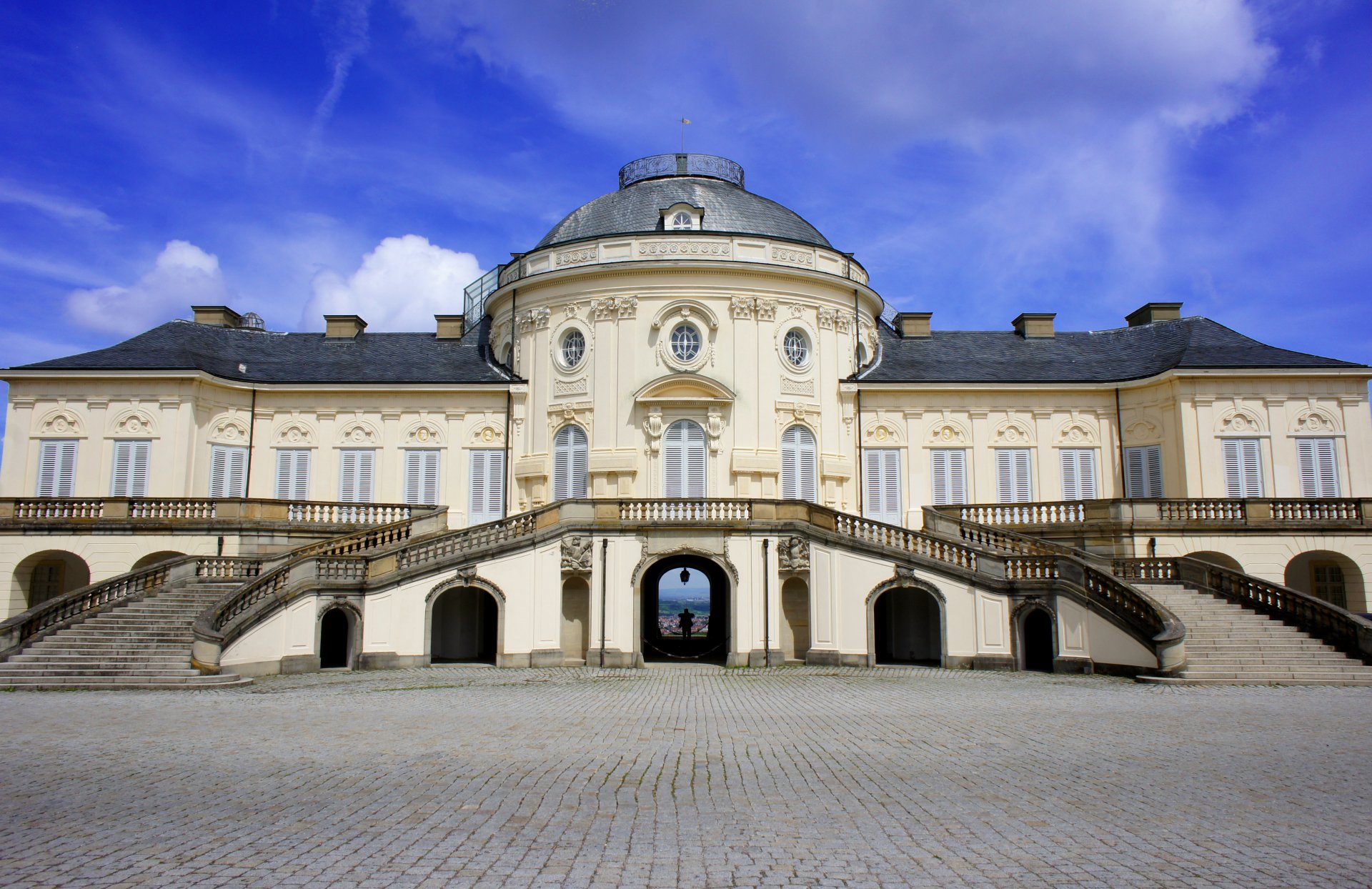 Download Germany Man Made Castle Solitude Stuttgart 4k Ultra HD Wallpaper by barnyz