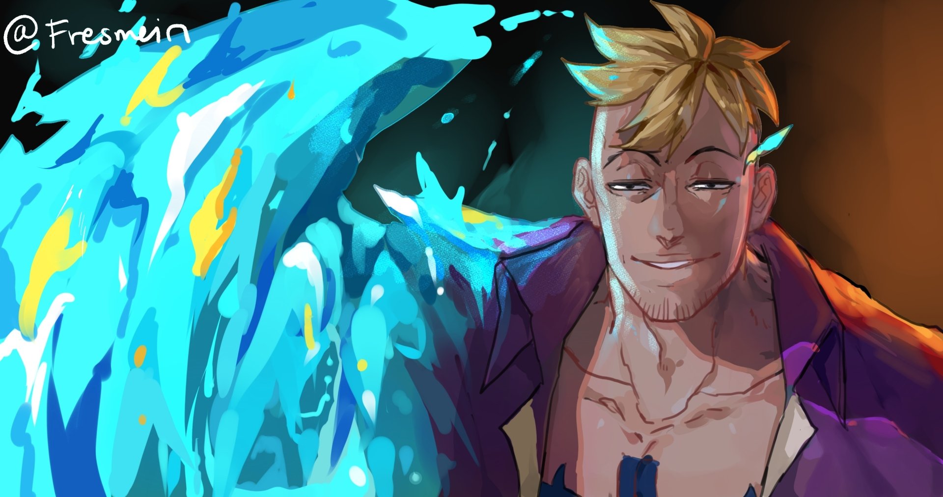 Download Marco (One Piece) Anime One Piece HD Wallpaper by Mono_R