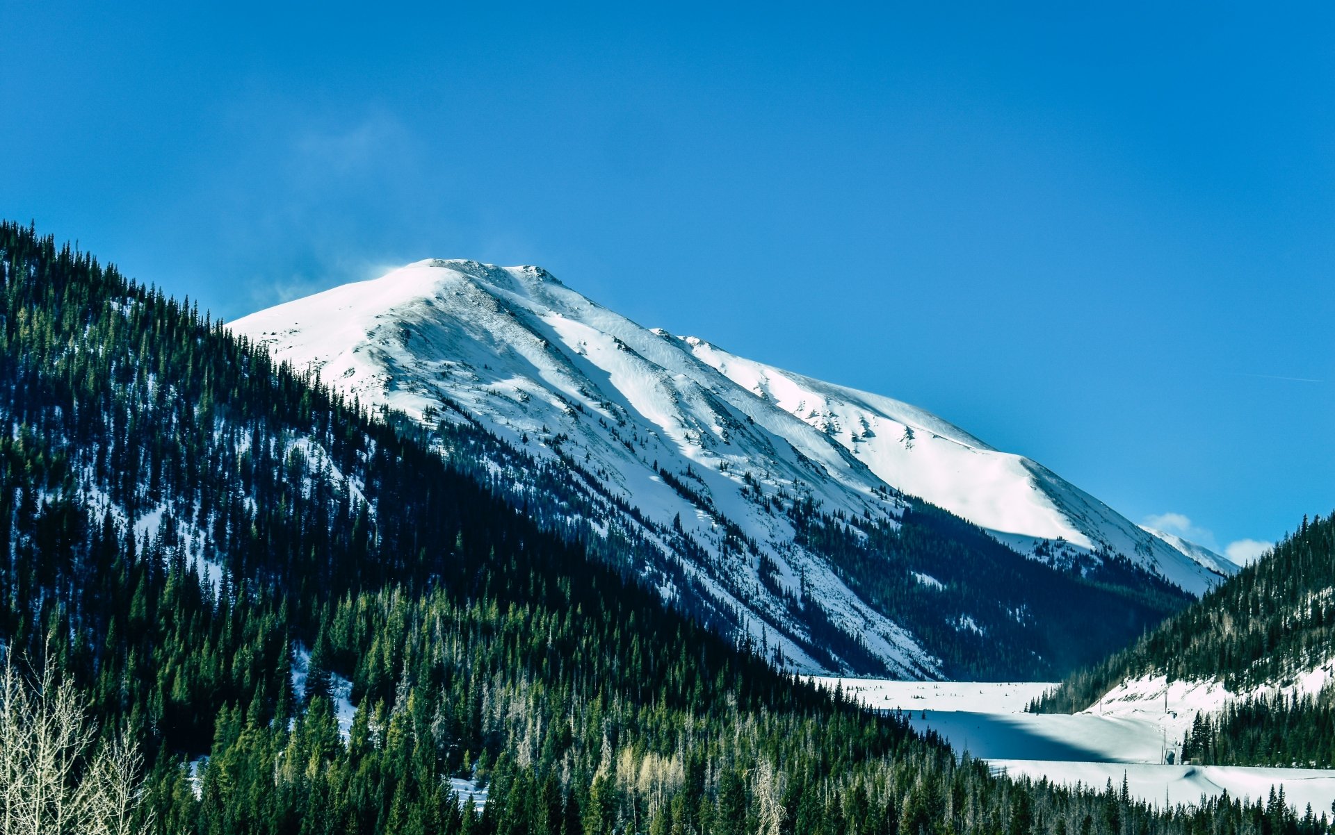 Download Winter Snow Nature Mountain Snowy Mountain 4k Ultra HD ...