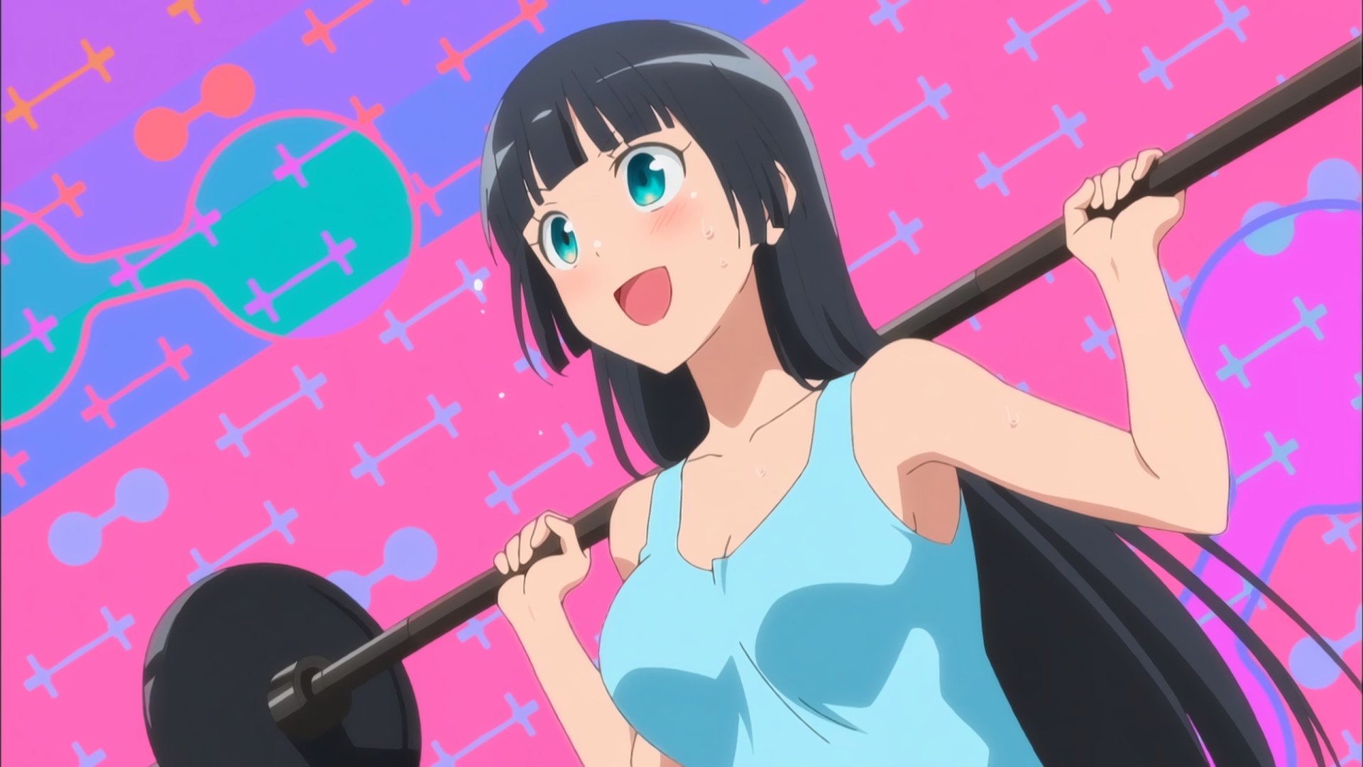 Download Akemi Souryuuin Anime How Heavy Are The Dumbbells You Lift? HD Wallpaper by Sanoboss