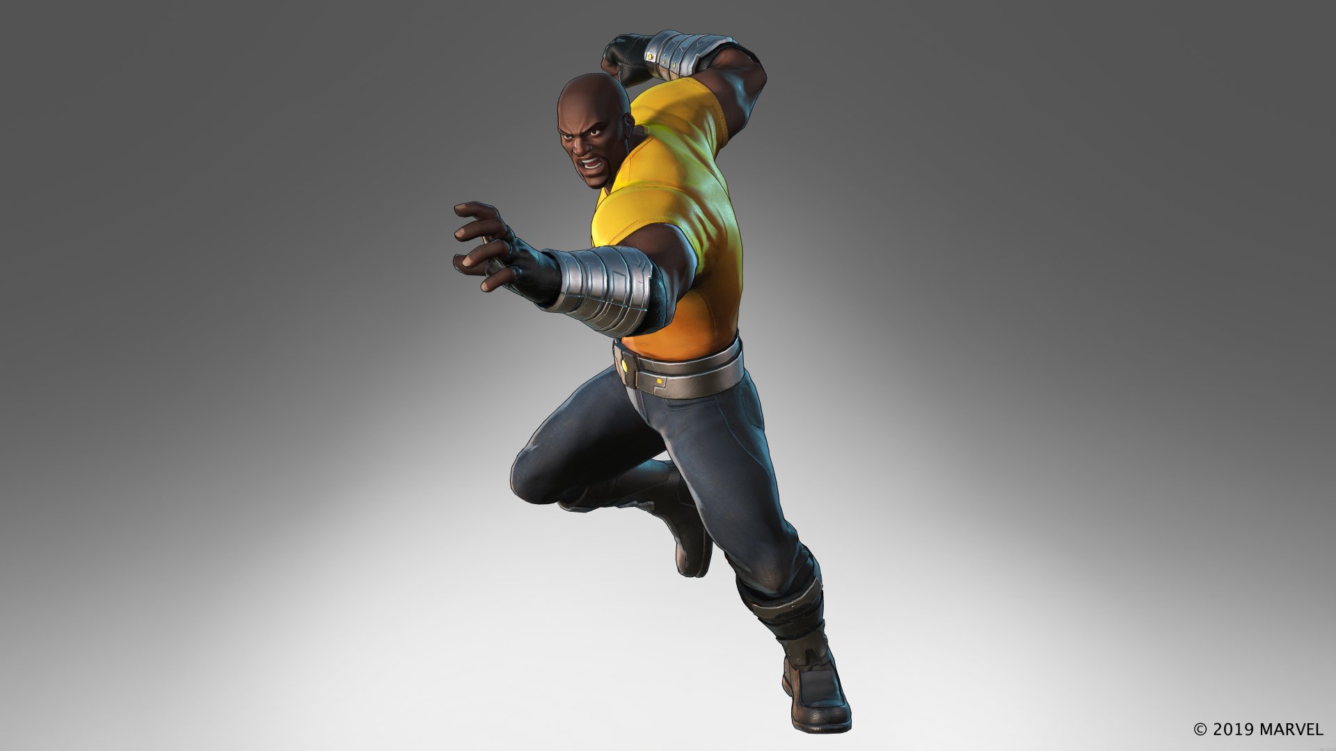 Download Luke Cage Video Game Marvel Ultimate Alliance 3: The Black Order 8k Ultra HD Wallpaper