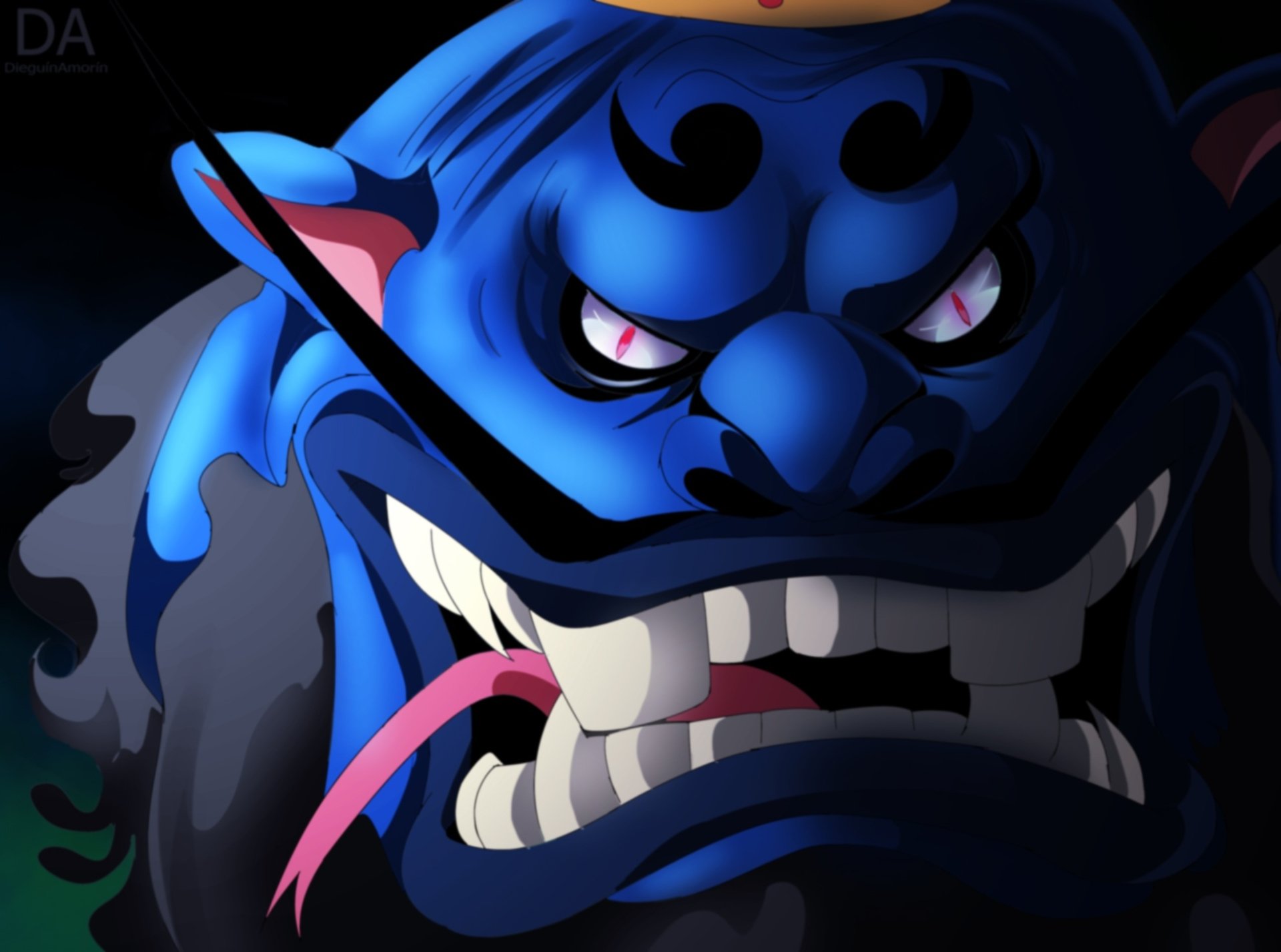 Download Kurozumi Orochi Anime One Piece HD Wallpaper by DiegoDAmorin