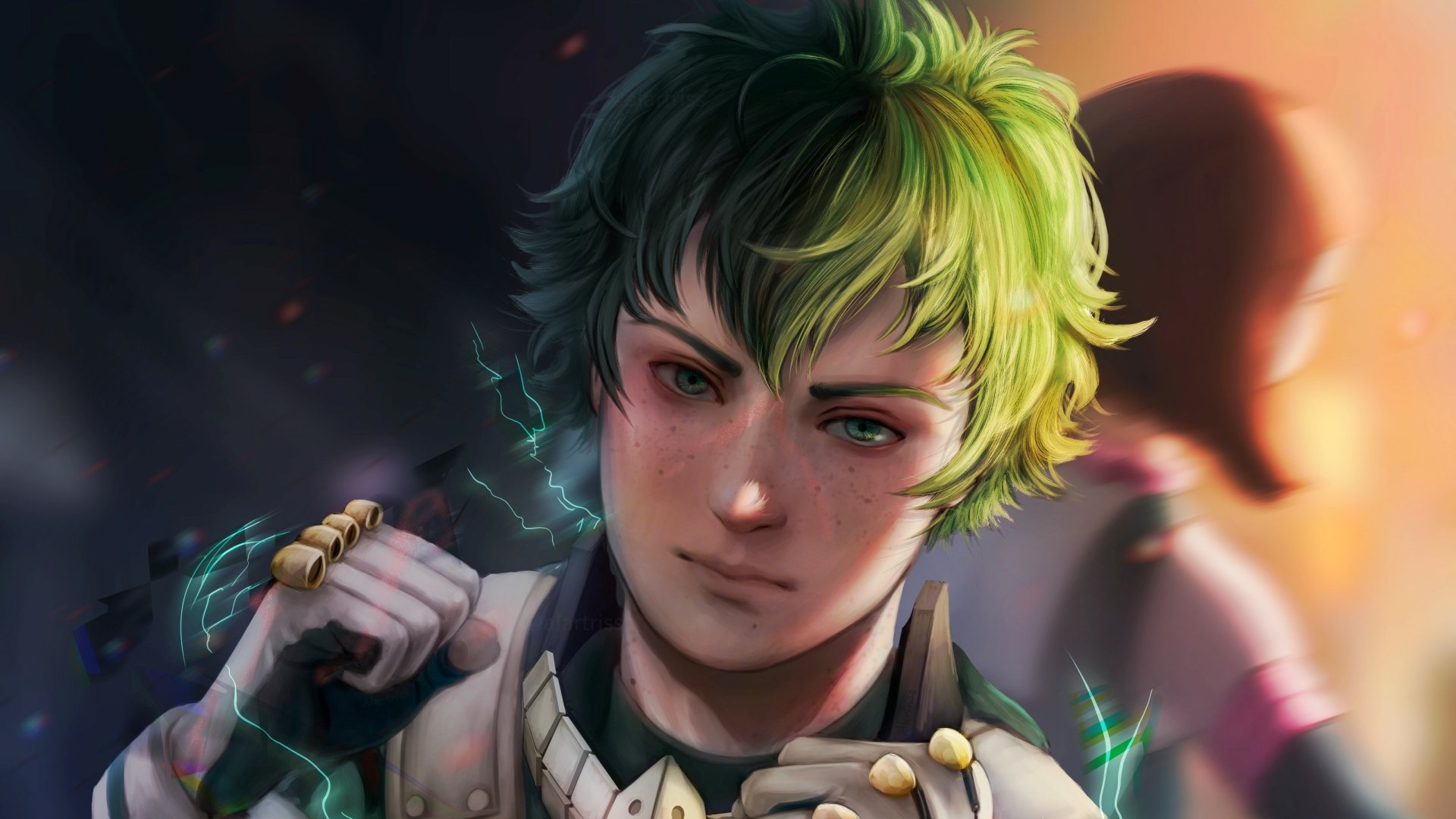 Download Izuku Midoriya Anime My Hero Academia HD Wallpaper by Alartriss