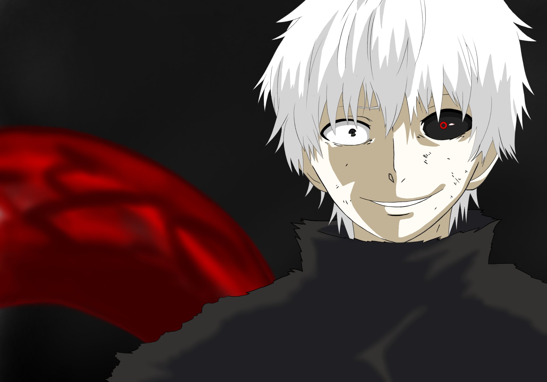 Download Ken Kaneki Anime Tokyo Ghoul:re HD Wallpaper by CLOVER