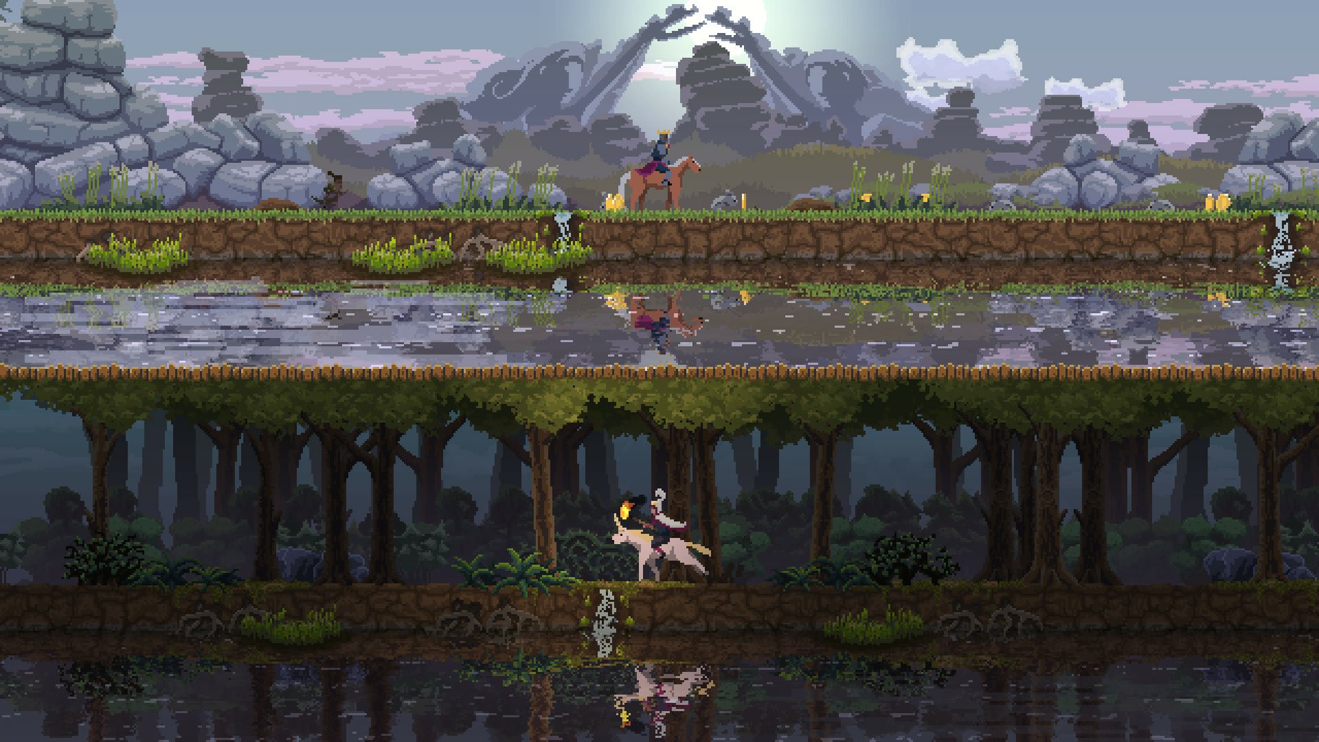 Download Video Game Kingdom: Two Crowns HD Wallpaper