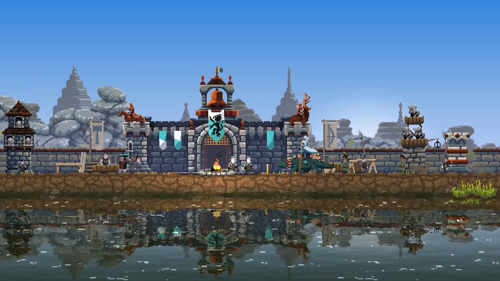 Download Video Game Kingdom: Two Crowns HD Wallpaper