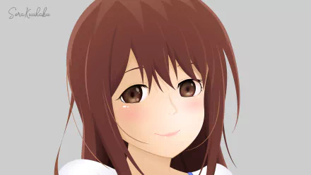 Nanako Yukishiro Anime Senryuu Girl HD Desktop Wallpaper | Background Image