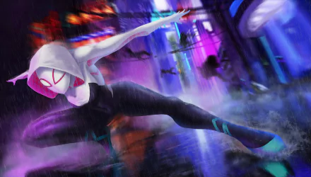 Comic Gwen Stacy HD Desktop Wallpaper | Background Image