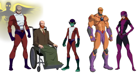 Garfield Logan Elasti-Girl Robotman (DC Comics) Beast Boy Chief (DC Comics) Negative Man Comic Doom Patrol HD Desktop Wallpaper | Background Image