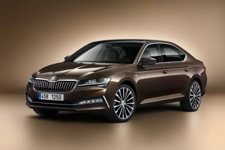 brown car car Skoda vehicle Skoda Superb HD Desktop Wallpaper | Background Image