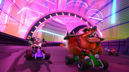 video game Crash Team Racing HD Desktop Wallpaper | Background Image