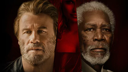 Morgan Freeman John Travolta movie The Poison Rose HD Desktop Wallpaper | Background Image