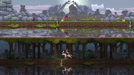 video game Kingdom: Two Crowns HD Desktop Wallpaper | Background Image